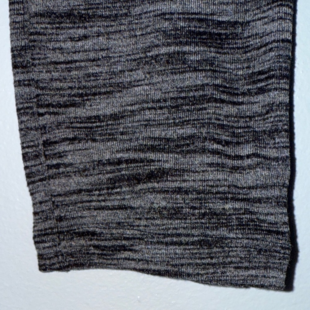 Lululemon &go Where-To Dress Long Sleeve Heathered Black Size 8 - Picture 11 of 14